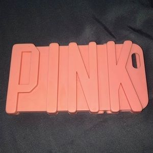 💸2 FOR $15💸 PINK rubber phone case for iPhone 6